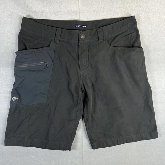 Arc'teryx Other - Arcteryx Adventure Shorts Mens 38 Charcoal Gray Canvas Cargo 11" Inseam